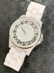 稼働品★ Marc by Marc Jacobs マークバイマークジェイコブス 腕時計 ホワイト