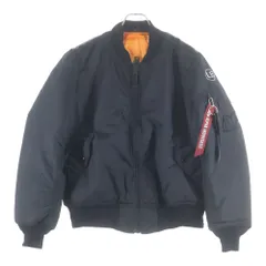 UNIFORM EXPERIMENT (ユニフォームエクスペリメント) ALPHA INDUSTRIES MA-1 アルファ インダストリーズ リバーシブル ボンバージャケット ブラック/オレンジ UE-212081