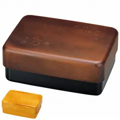 お弁当箱 長角入子ピクニック弁当 2段 HAKOYA 福まる お重 2600ml 大容量 （ ランチボックス 行楽 和風 木目調 日本製 弁当箱 ファミリーランチボックス ピクニックランチボックス 運動会 重箱 二段 ） 