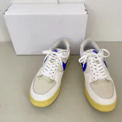 03w24194【箱付き】 Nike Air Force 1 Low Unity White Blue ナイキ エアフォース1 ロー ユニティー ホワイト ブルー  26.5cm メンズ  スニーカー  DM2385-100