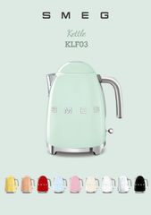 SMEG ミントグリーン 電気ケトル 本体 - メルカリ