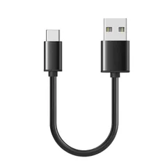 USB Type C ケーブル 0.5m 短い 1本セット【3A出力で超急速充電 USB2.0準拠品 】LpoieJun タイプC (USB A to USB C)ケーブル 高耐久TPE素材 スマートフォン/タブレット/ゲーム機のタイプｃ機種に対応 ブラック