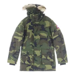 CANADA GOOSE (カナダグース) ×SOPHNET. BROOKFIELD PARKA ×ソフネット ブルックフィールド カモフラ総柄 マルチポケット ファー付きフーデット ダウンジャケット 2304JM/SOPH-156176