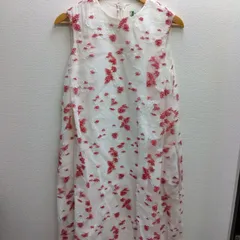 【美品】GREED International　刺繍ワンピース ホワイト レッド Sのサムネイル