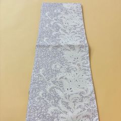 全通袋帯 洒落袋帯 モダン 蔓草花文様 正絹 HRT026 - メルカリ