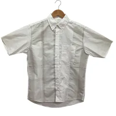 美品 CB CRESTBRIDGE シービークレストブリッジ パネルチェック ボタンダウンシャツ M ホワイト レディース 古着 中古 USED