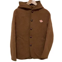 良品 DANTON ダントン フード付き モッサジャケット サイズ36 ブラウン  レディース 古着 中古 USED