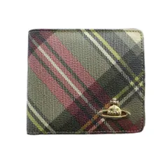 ヴィヴィアンウエストウッド Vivienne Westwood 二つ折り財布 ウォレット PVC オーブ ロゴ マルチカラー ■GY11 /MQ