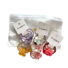 10本セット ケース付き ミニ ゴム ヘアゴム セット キッズ ベビー くすみカラー かわいい 韓国 おしゃれ 大きい マット 髪留め 髪飾り 子供用 子ども レディース こども 子供 幼稚園 保育園 入園準備 女の子 誕生日 (ケース付き 10本セット チェ