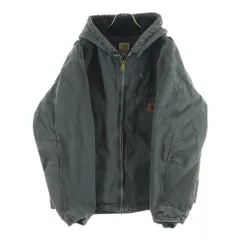 CARHARTT (カーハート) VINTAGE DUCK SIERRA JACKET ダック シエラジャケット 裏ボア フード モスグリーン メキシコ製