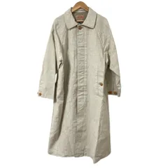 未使用 RNA アールエヌエー リネンコーティングバルマカーンコート サイズM キナリ  レディース 古着 中古 USED