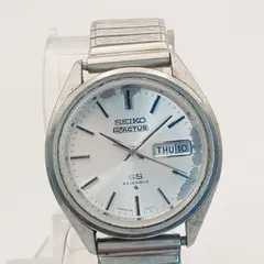 【稼働 良品】0213-4 SEIKO 5ACTUS セイコー 5 アクタス 6106-7480 メンズ腕時計 自動巻き デイデイト