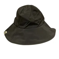 未使用 24SS null. ヌル リバーシブルホリデーハット サイズF ブラック レディース 古着 中古 USED