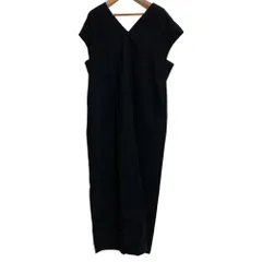 未使用 ICB アイシービー ノースリーブワンピース サイズ4 ブラック  レディース 古着 中古 USED