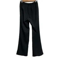 美品 Spick and Span スピックアンドスパン イージーフレアパンツ サイズ36 ブラック レディース 古着 中古 USED