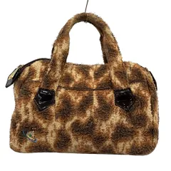 良品 Vivienne Westwood ヴィヴィアンウエストウッド オーブ刺繍 ハンドバッグ マルチカラー レディース 古着 中古 USED