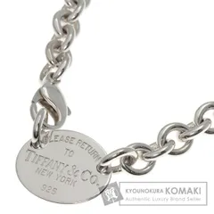 TIFFANY&Co. ティファニー リターントゥ オーバル ネックレス SV レディース [中古]