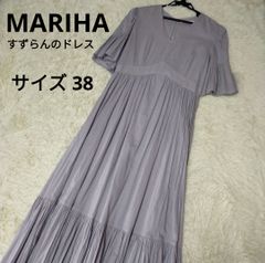 MARIHA /マリハ 春のすずらんのドレス ティアード ロングワンピース 黒