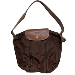 新品同様 Longchamp ロンシャン ハンドバッグ ブラウン レディース 古着 中古 USED