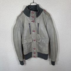 《Lady》[최고급 양가죽]MOUSSY 마우지 램 레더 재킷