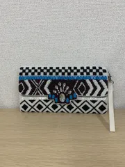 ！1 ROSE BUD（ローズバッド）のビーズクラッチバッグ　シミあり【バッグ】【0.5】