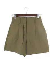 ザラ ZARA パンツ ショート 無地 サイズMEX24(XS) カーキ QQQ