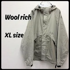 Woolrich アウター ジャケット ナイロンジャケット マウンテンパーカー XLサイズ ベージュ 古着 ウールリッチ