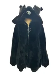 13191-092★REFLEMジャケット/FREE/ポリエステル/BLK/RF23-Z25/クロミちゃん/REFLEM レフレム　RF24-H07★