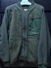 ユニクロ x ホワイトマウンテニアリング オリーブグリーン フリース L