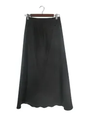 ソニア ソニアリキエル SONIA SONIA RYKIEL スカート ファスナー付 無地 ロング サイズ38 黒 QQQ