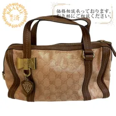 GUCCI グッチ 181487 GG柄 リボン ミニボストン ドゥケッサ  ハンドバッグ
