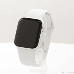 ソフマップ 〔中古品〕 Apple Watch SE 第1世代 GPS 40mm シルバーアルミニウムケース ホワイトスポーツバンド【377】