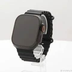 ソフマップ 〔中古品〕 Apple Watch Ultra 2 GPS + Cellular 49mm ブラックチタニウムケース ブラックオーシャンバンド【344】