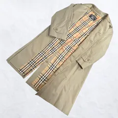 【管2602-59】Burberrys バーバリーズ ステンカラーコート WR050-902-41 ノバチェック裏地 ベージュ 90-165