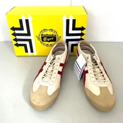 03w24203【タグ/箱付き美品】 Onitsuka Tiger オニツカタイガー MEXICO 66 SD VIN  BEIGE/BEET JUICE  26.5cm メンズ  スニーカー  1183C015