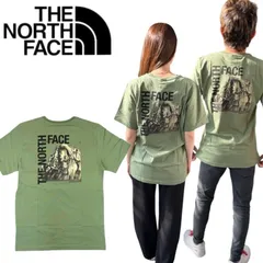 ザ ノースフェイス The North Face Tシャツ 半袖 バックロゴ メンズ NF0A8EE9 グリーン トップス 丸首 コットン ハーフドーム Half Dome Photo SS Tee
