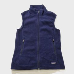 Patagonia シンチラ フリースベスト ネイビー J.P.Morgan - メルカリ