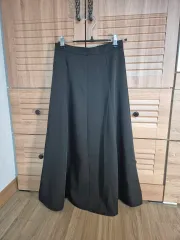 ロング丈スカート ブラック black color