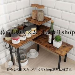wood・OSBシートインダストリアル男前3段ワゴン - メルカリ