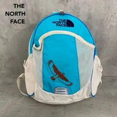 THE NORTH FACE ザノースフェイス ホームスライス リュックサック デイパック バックパック 鞄 ホワイト ブルー 青 白 鳥 刺繍 子供用 幼稚園 保育園 遠足 お出かけ 習い事 通園 軽量 背面メッシュ リフレクター NMJ71405 ★ ■■