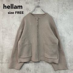 美品✨E by eclat イーバイエクラ ミラノリブニットZIPブルゾン 40 