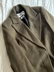 ウール ロング コート(着用画像)