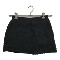 中古 レディース ジャックバニー Jack Bunny!! スカート 0(S) 黒 ブラック ボア 一体型インナーパンツ