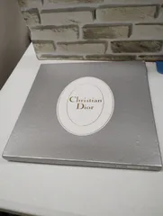 【S4-12】△中古　クリスチャン　ディオール　花柄ハンカチ２枚セット