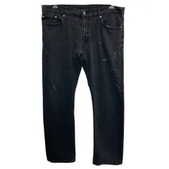 Levi’s 514 デニムパンツ W38 ブラック ジップアップ リーバイス ビッグサイズ アメカジ デニム ジーンズ 2602-204