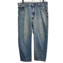 Levi's 550 デニムパンツ W38 ライトブルー リーバイス ジップアップ ビッグサイズ アメカジ デニム ジーンズ 2602-227