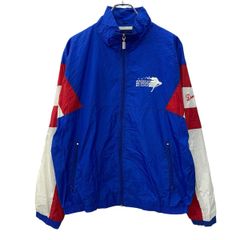 SUZUKI ナイロンジャンバー 青/黄 バイクウェア - メルカリ