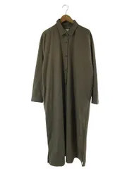 アーバンリサーチ ドアーズ URBAN RESEARCH DOORS シャツ ワンピース 長袖 無地 ロング サイズOne カーキ系 QQQ 