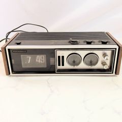 動作確認済】Panasonic RC-707S パタパタ時計 ラジオ - メルカリ