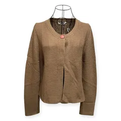 GEORGES  RECH レディース  サイズM　普通生地　汚れ傷みなし　ベージュワンボタンカーディガン